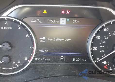 2020 Nissan Murano Sl Intelligent Awd z USA, uszkodzony, nr VIN 5N1AZ2CS0LN124436